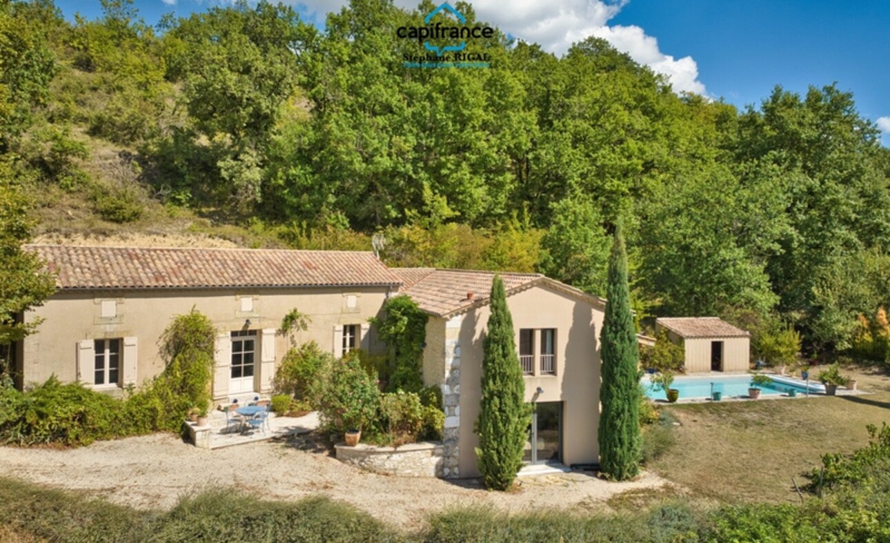 Photos 2 - Prestige - Dpt Lot et Garonne (47), à vendre MONFLANQUIN propriété P6 de 200 m² - Terrain de 1,50 Ha - Piscine