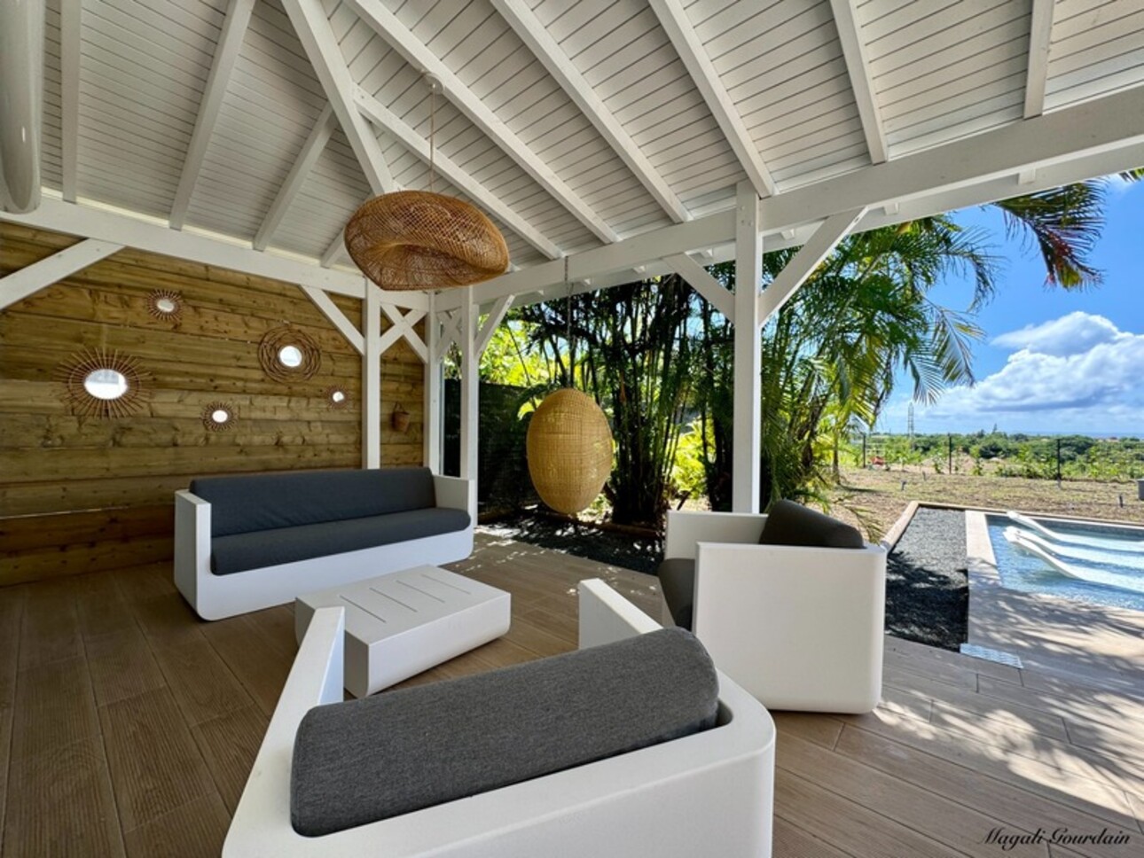Photos 17 - Prestige - EN EXCLUSIVITE - A VENDRE - VILLA DE PRESTIGE MEUBLEE AVEC VUE MER - SAINT FRANCOIS