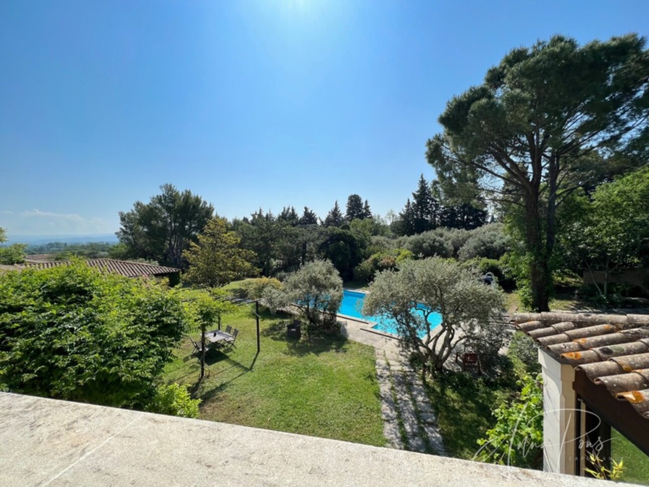 Photos 7 - Prestige - Dpt Vaucluse (84), à vendre JONQUERETTES propriete P15 de 540 m² -piscine - Rue des écoles