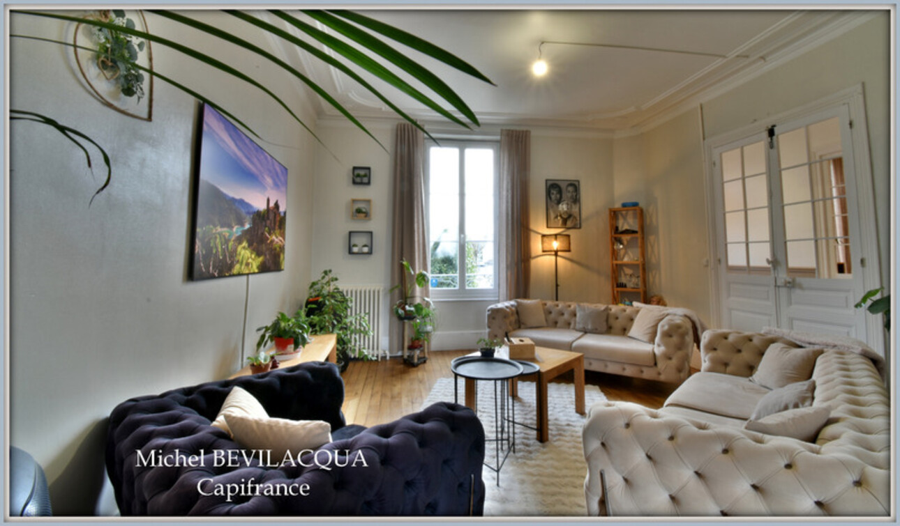 Photos 2 - Prestige - NEVERS (58), Propriété de charme 12 pièces, 265 m² habitables, 8 chambres, grandes annexes, piscine, terrain 1100 m²