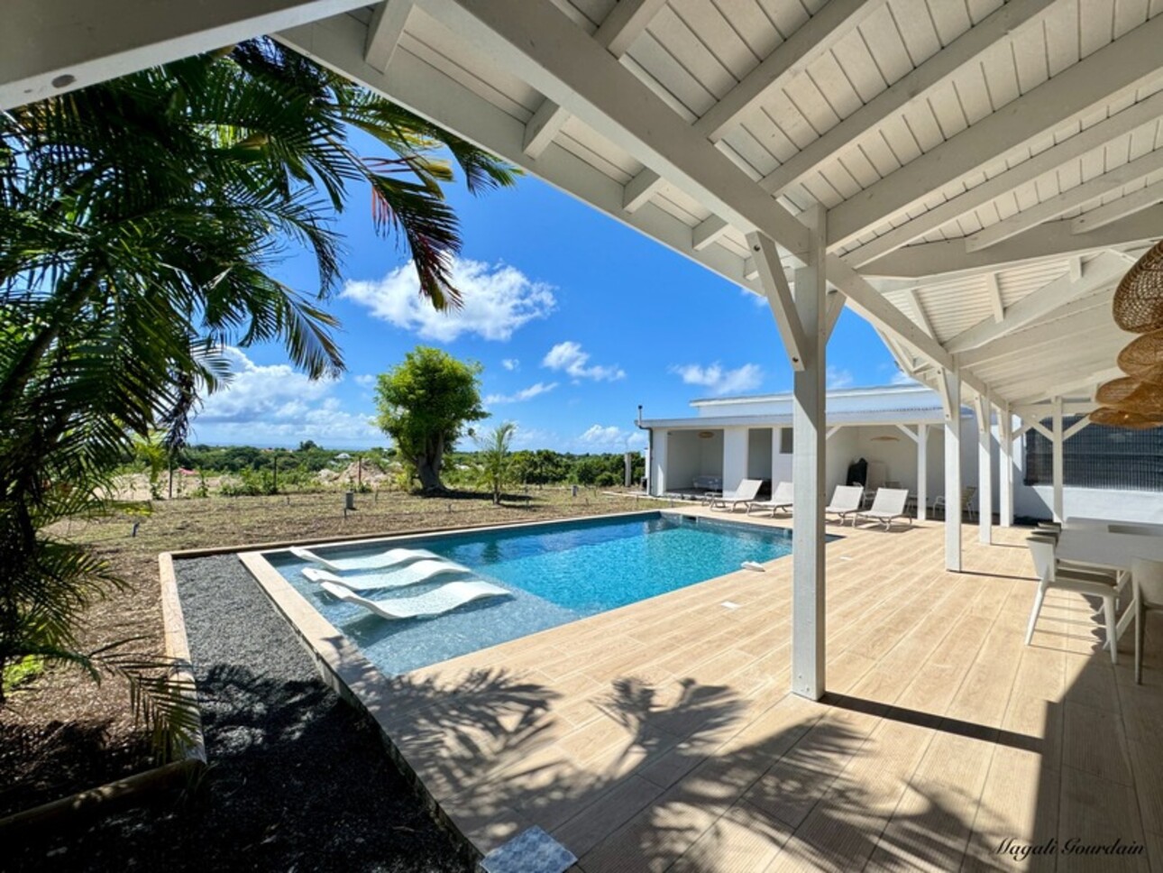 Photos 5 - Prestige - EN EXCLUSIVITE - A VENDRE - VILLA DE PRESTIGE MEUBLEE AVEC VUE MER - SAINT FRANCOIS