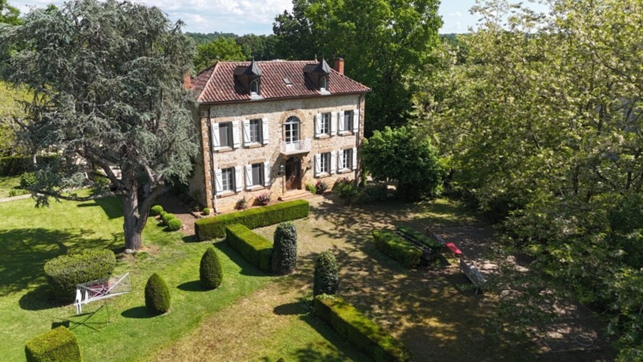 Photos 1 - Prestige - Dpt Gers (32), à vendre NOGARO proche, TRES ELEGANTE PROPRIETE  RURALE  sur 4.5 hectares, MAISON de MAITRE, GITE, deux piscines neuves, parc séculaire, SANS NUISANCE