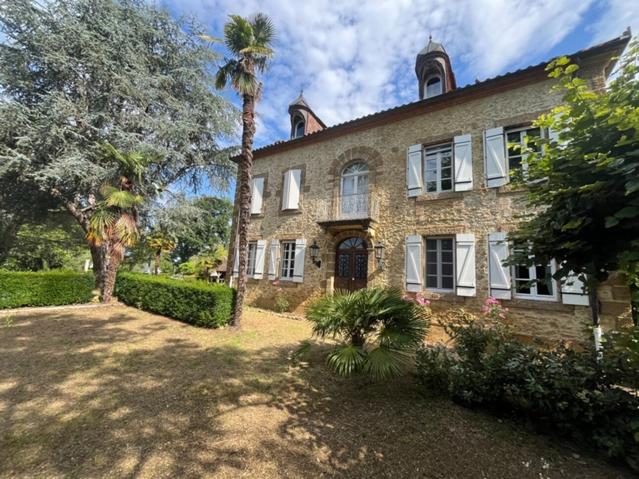 Photos 12 - Prestige - Dpt Gers (32), à vendre NOGARO proche, TRES ELEGANTE PROPRIETE  RURALE  sur 4.5 hectares, MAISON de MAITRE, GITE, deux piscines neuves, parc séculaire, SANS NUISANCE