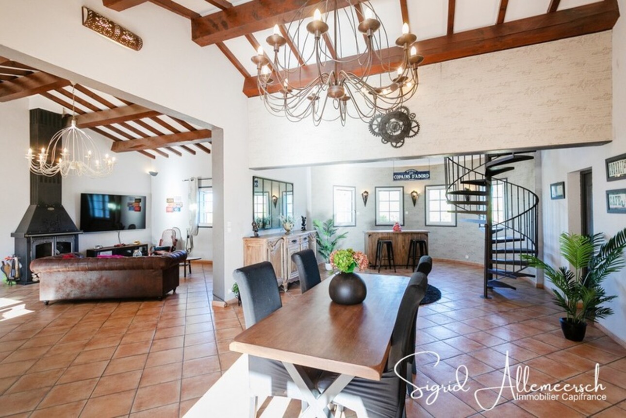 Photos 5 - Prestige - AUDE, En périphérie de Carcassonne, maison 390m² sur parc clos possibilité gîte