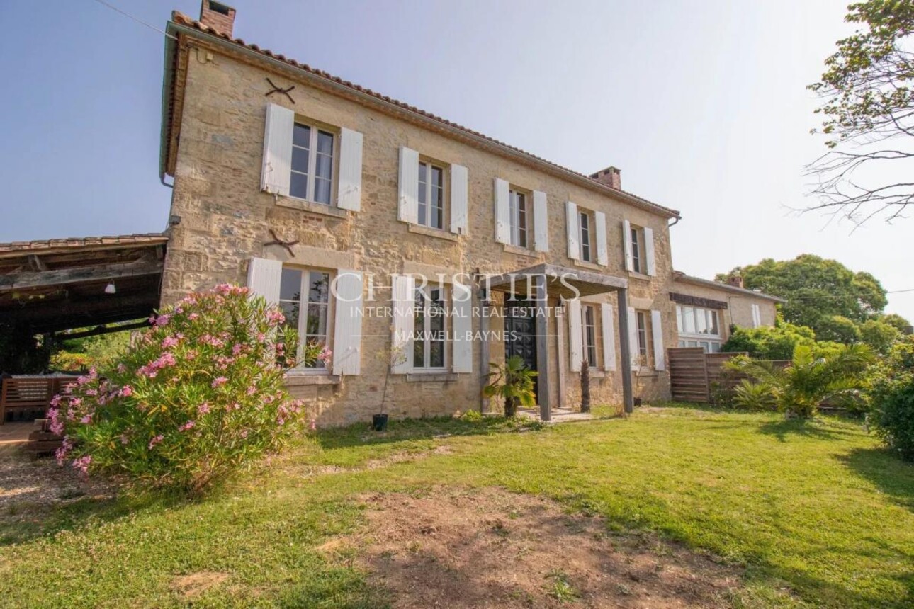Photos 1 - Équestre - Exceptionnelle Maison de Maître avec logement séparé, piscine, spa et vues