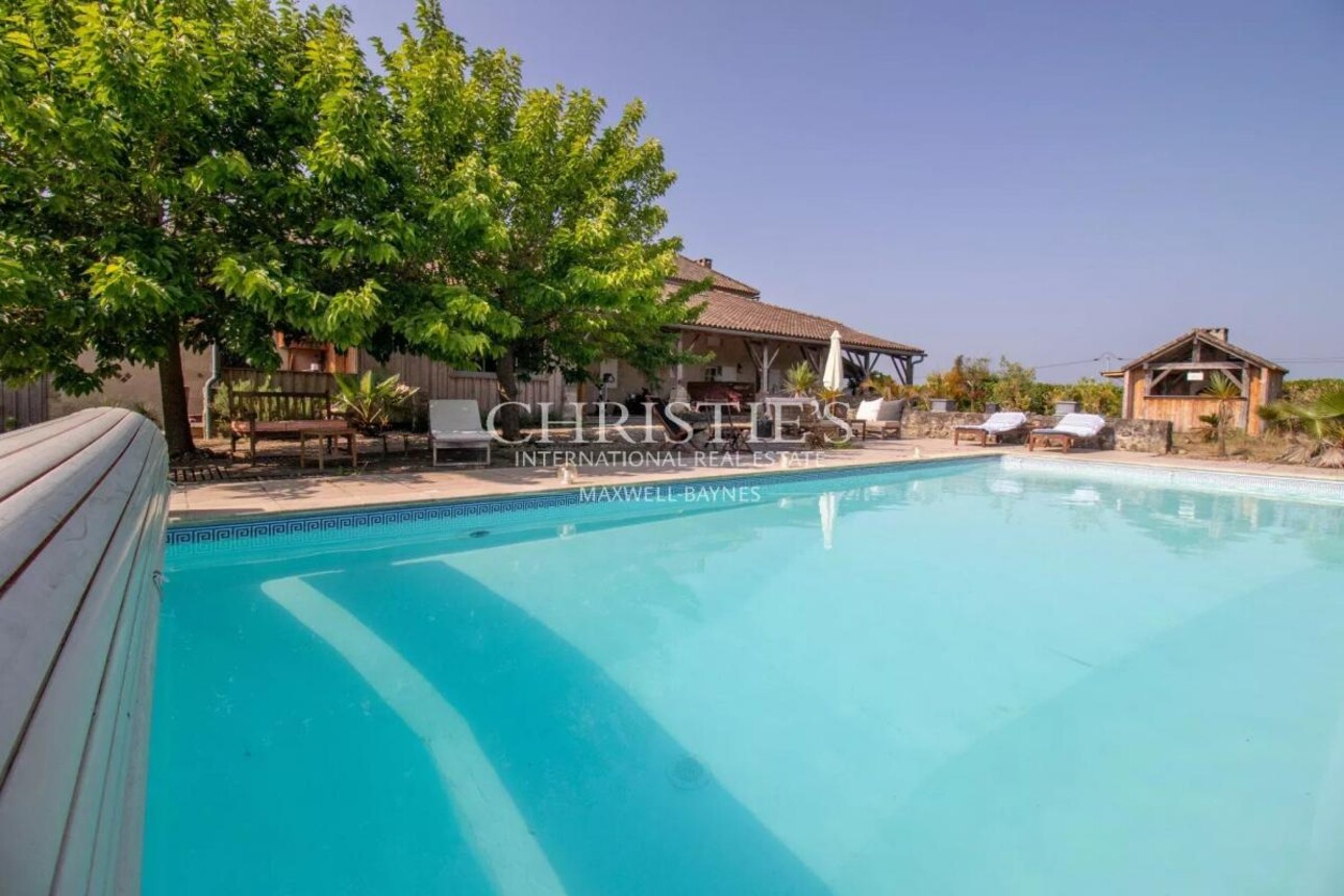 Photos 2 - Équestre - Exceptionnelle Maison de Maître avec logement séparé, piscine, spa et vues