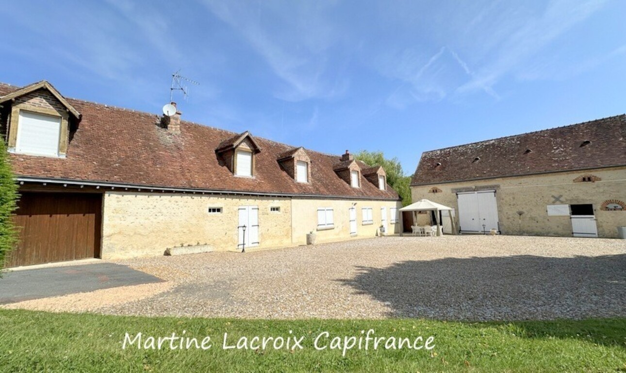 Photos 1 - Prestige - Dpt SARTHE (72), à vendre proche de LA FERTE BERNARD - PROPRIÉTÉ  P8 de 226 m² - Terrain de 2,50 Ha