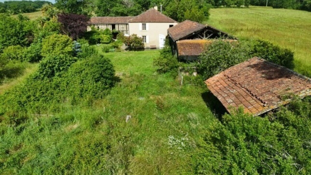 Photos 3 - Prestige - PLAISANCE DU GERS-MARCIAC, AUTHENTIQUE PROPRIETE RURALE 2 hecataressans voisin, sans vis à vis, un peu cachée et pourtant avec une jolie vue sur coteaux gascons