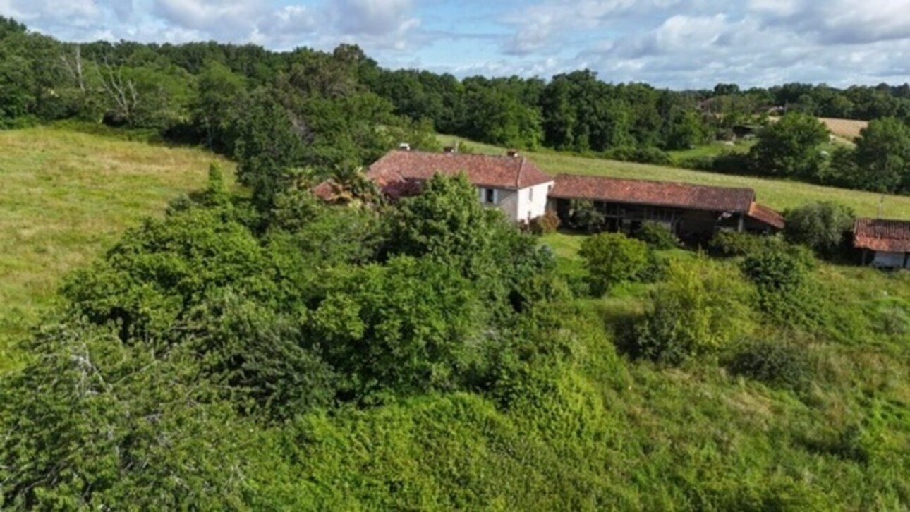 Photos 10 - Prestige - PLAISANCE DU GERS-MARCIAC, AUTHENTIQUE PROPRIETE RURALE 2 hecataressans voisin, sans vis à vis, un peu cachée et pourtant avec une jolie vue sur coteaux gascons