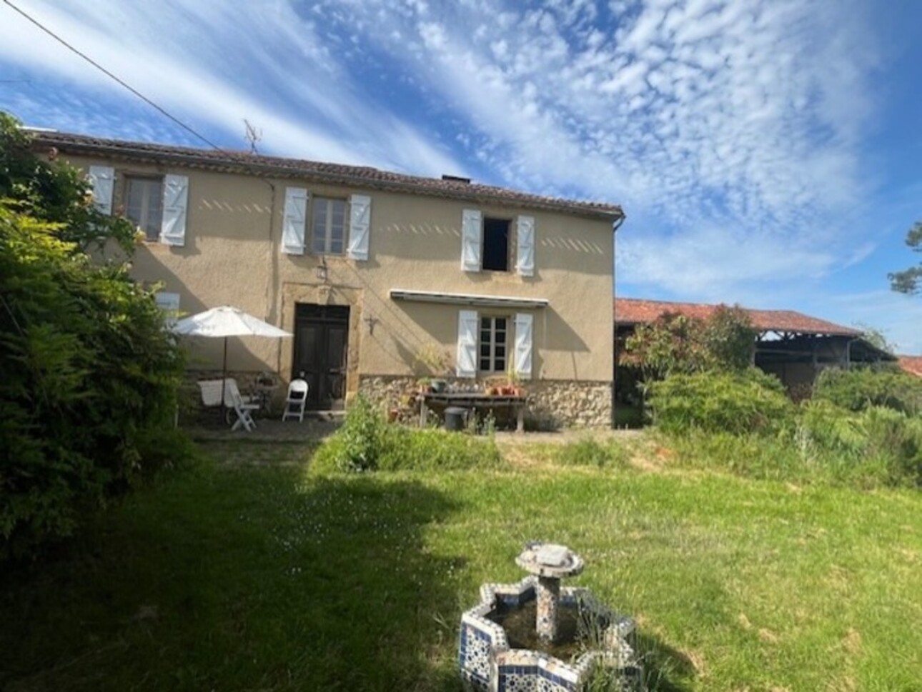 Photos 20 - Prestige - PLAISANCE DU GERS-MARCIAC, AUTHENTIQUE PROPRIETE RURALE 2 hecataressans voisin, sans vis à vis, un peu cachée et pourtant avec une jolie vue sur coteaux gascons