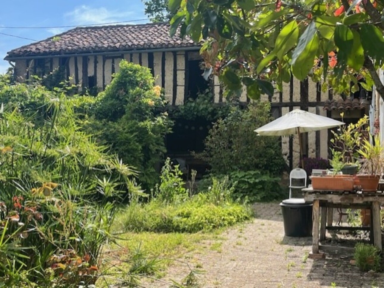 Photos 41 - Prestige - PLAISANCE DU GERS-MARCIAC, AUTHENTIQUE PROPRIETE RURALE 2 hecataressans voisin, sans vis à vis, un peu cachée et pourtant avec une jolie vue sur coteaux gascons