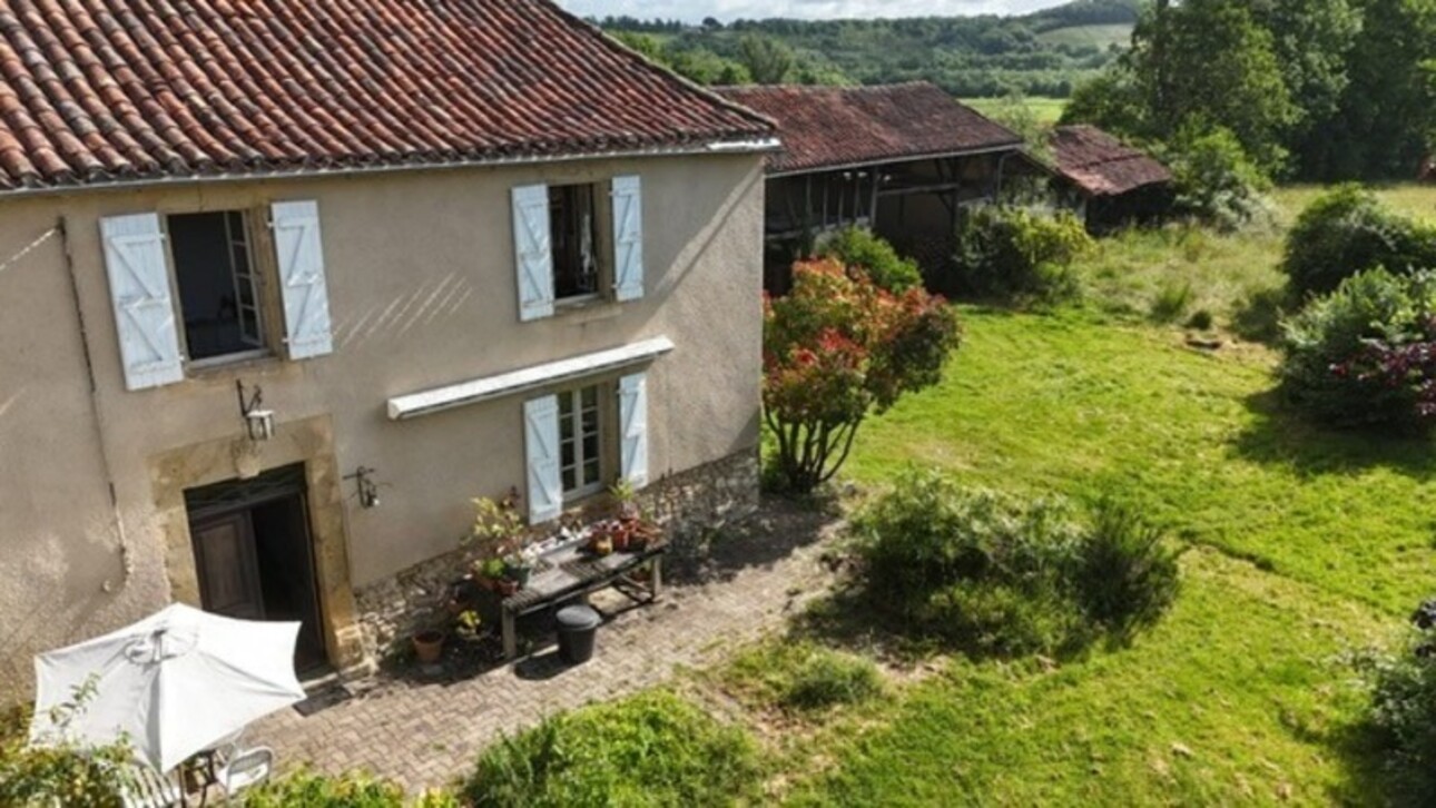 Photos 49 - Prestige - PLAISANCE DU GERS-MARCIAC, AUTHENTIQUE PROPRIETE RURALE 2 hecataressans voisin, sans vis à vis, un peu cachée et pourtant avec une jolie vue sur coteaux gascons