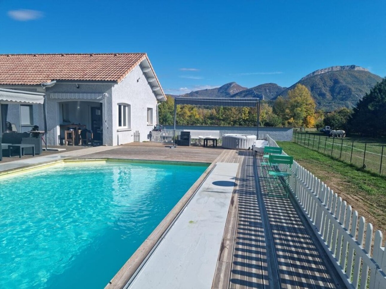 Photos 1 - Prestige - Maison avec studio indépendant et piscine chauffée – 2300 m² de terrain – CHABESTAN (05)