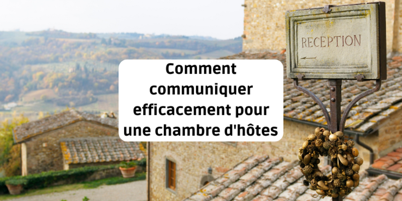 How do you communicate effectively for a bed and breakfast?