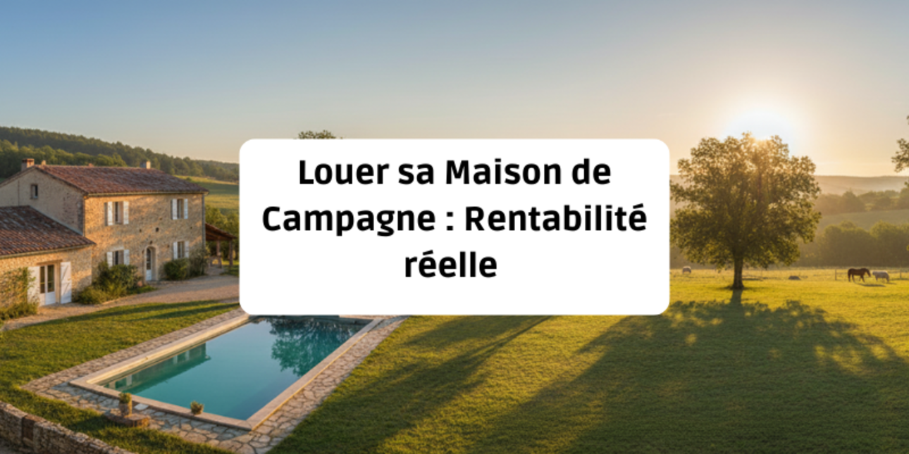 Renting out your country house: Real profitability and tips for financing your dream