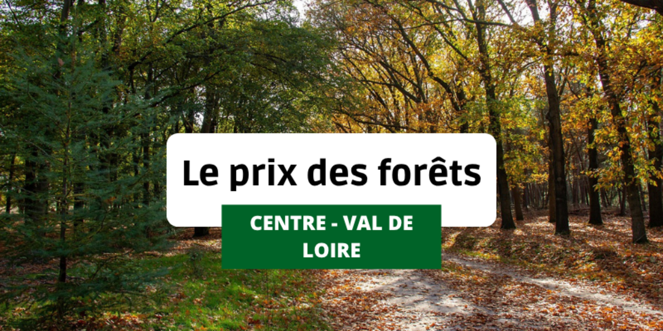 Le prix de vente des forêts en Centre-Val de Loire