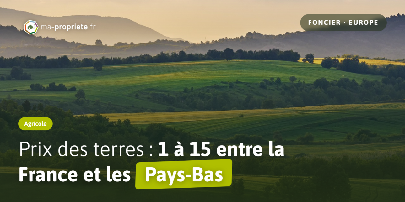 Prix des terres agricoles en Europe : pourquoi un hectare vaut 15 fois plus aux Pays-Bas qu'en France